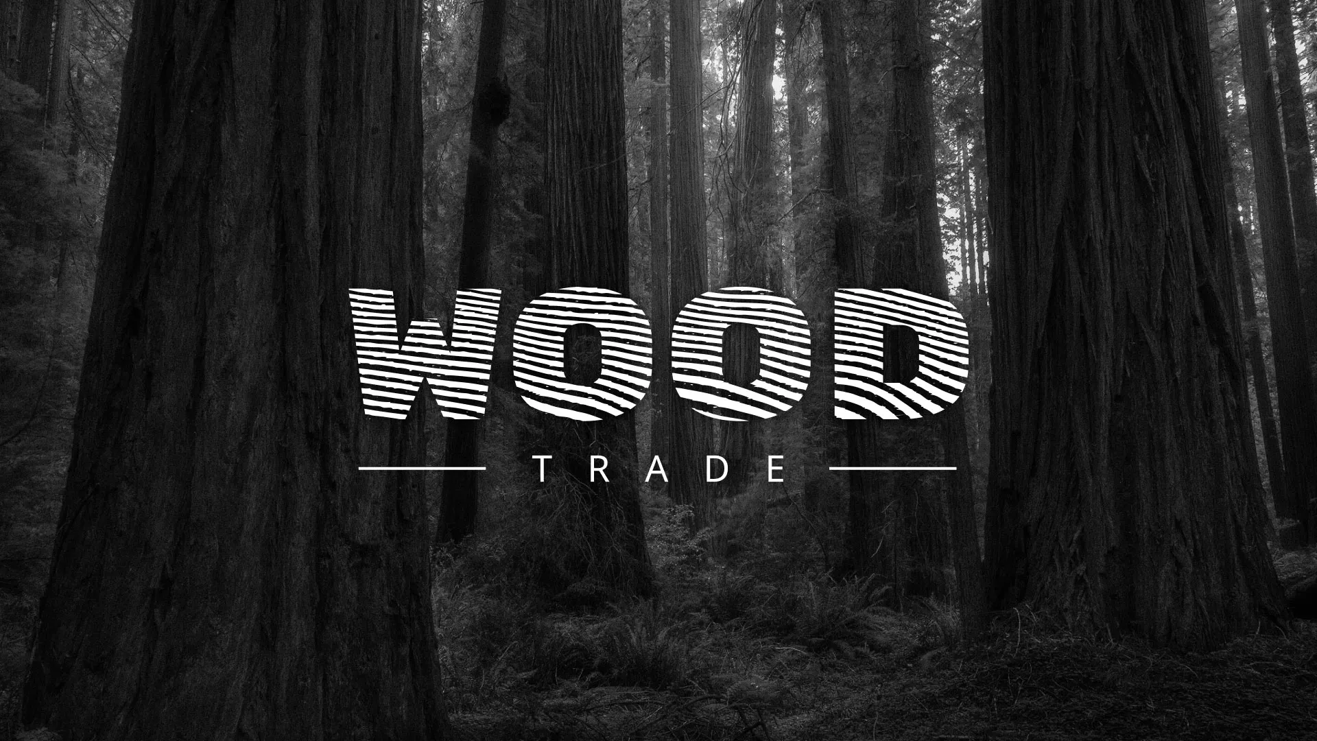 Разработка логотипа для компании «Wood Trade» в Кургане